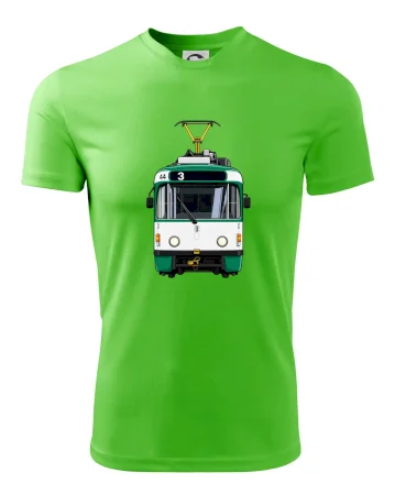 T3R SLF čelo tramvaje linka 3