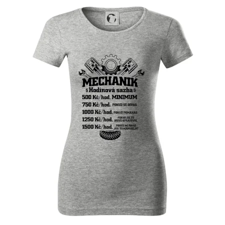 Mechanik - hodinová sazba