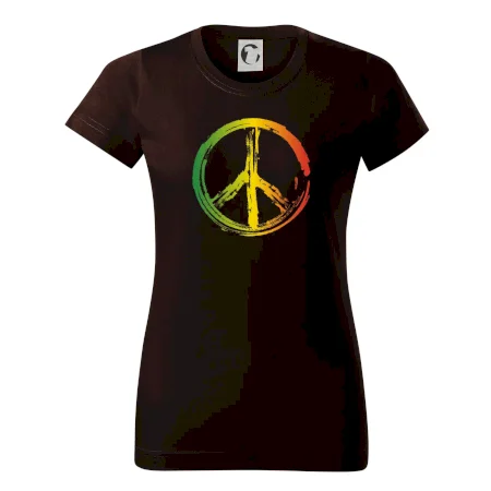 Peace symbol paint