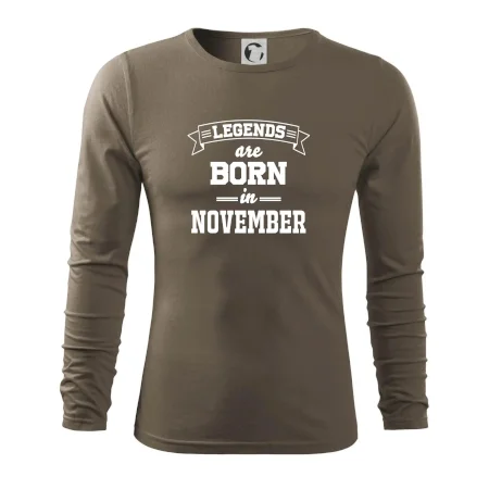 Legends are born in November
