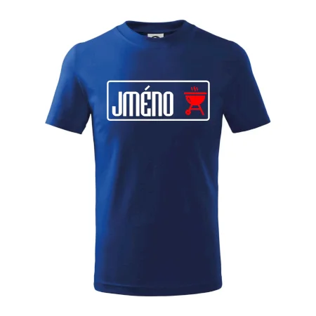 Triko na grilování s vlastním jménem