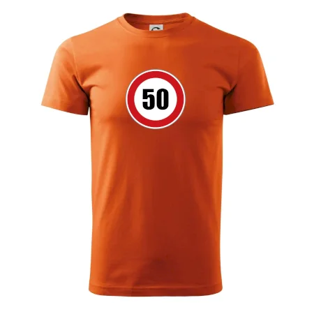 Dopravní značka - omezení rychlosti 50