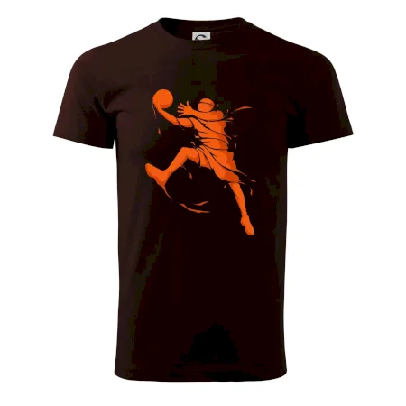 Basketball player splash