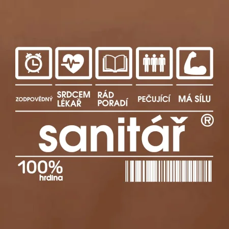 Čárový kód sanitář
