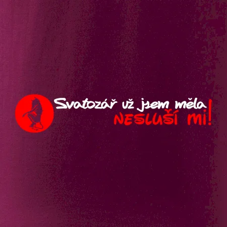 Svatozář už jsem měla, nesluší mi!