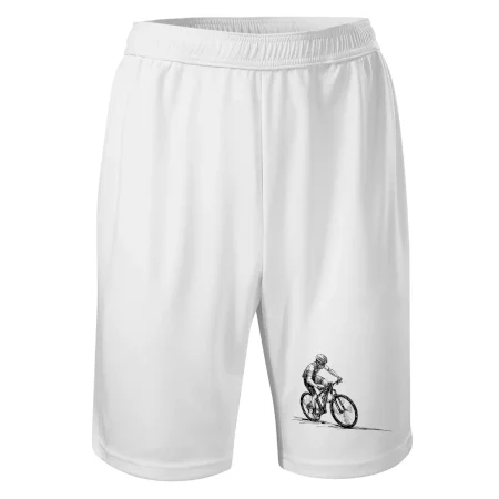 MTB kreslený cyklista