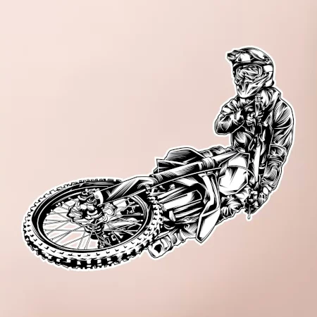 Motocross letec