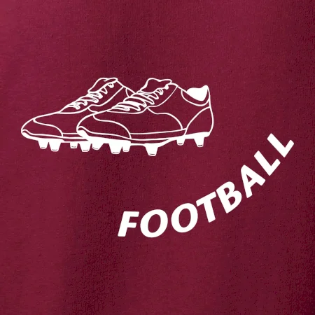 FOOTBALL nápis šikmo