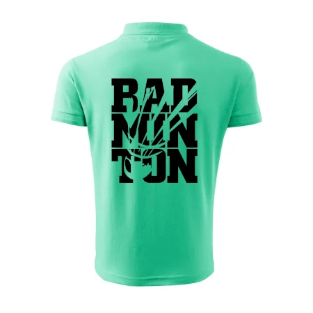 Badminton nápis