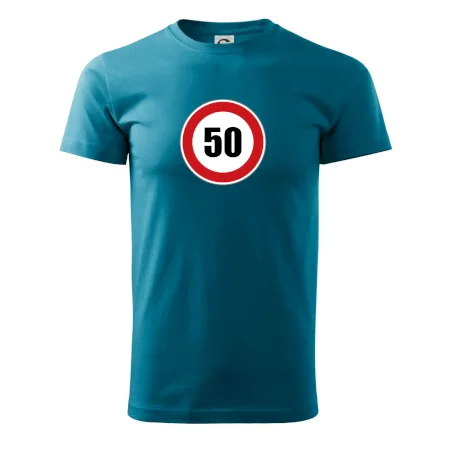Dopravní značka - omezení rychlosti 50