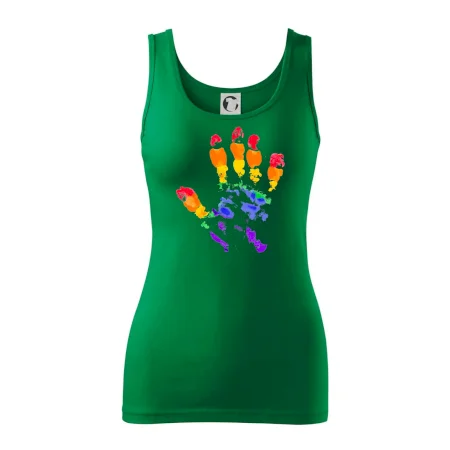 LGBT hand print