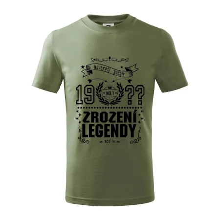 Zrození legendy - pro všechny - vlastní letopočet