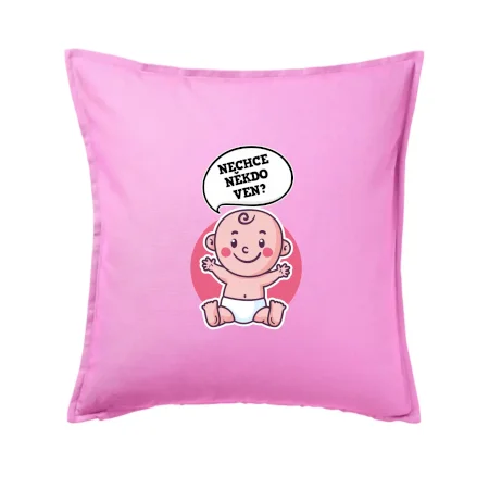 Nechce někdo ven - Triko pro porodní asistentku
