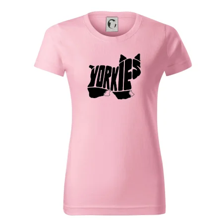 Jorkšírský teriér - Yorkie - Nápis v těle