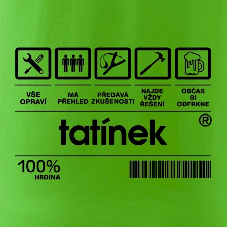 Čárový kód - Tatínek / maminka