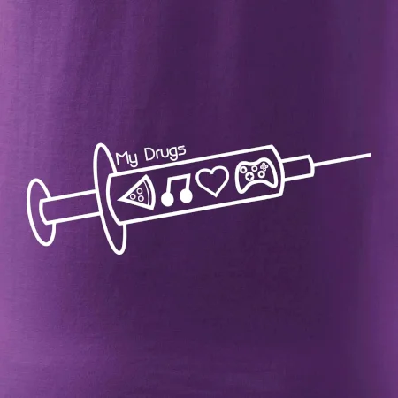 My Drugs - jídlo hudba
