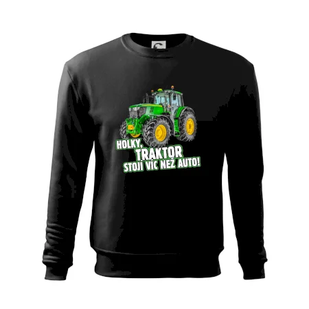 Holky, traktor stojí víc než auto
