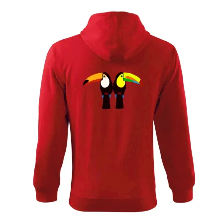 Dva barevní tukani (Moňas)