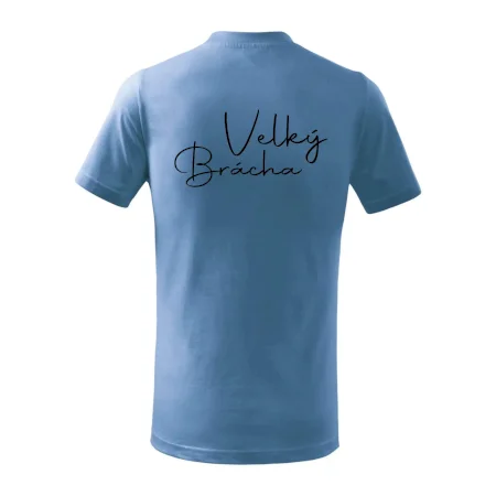 Velký brácha - nápis na zádech