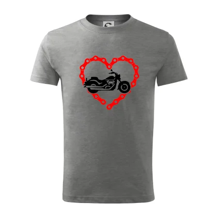 Moto srdce řetěz - chopper