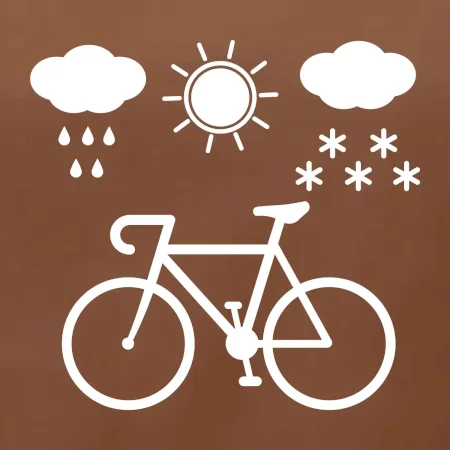 Cyklista za každého počasí