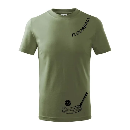 Floorball nápis šikmo
