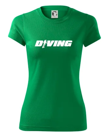 Diving nápis potápěč
