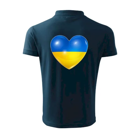 Ukrajina srdce vlajka