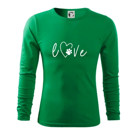 Love nápis zvíře