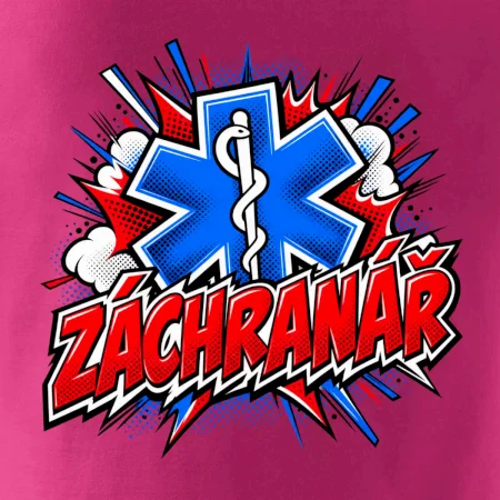 Komiks - záchranář