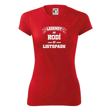 Legendy se rodí v listopadu
