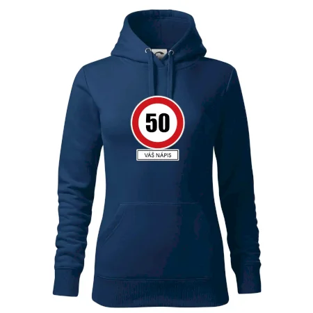 Dopravní značka - rychlost 50 - váš nápis