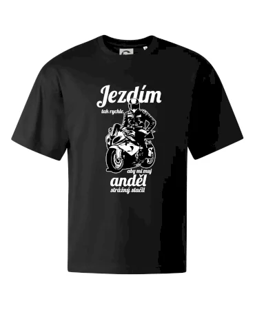 Silniční motorka - jezdím tak rychle, aby mi můj anděl strážný stačil
