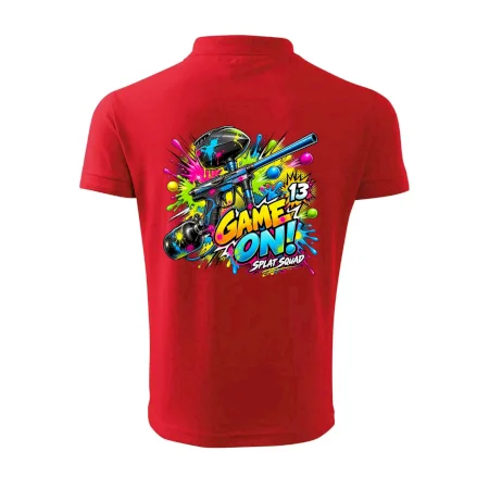 Barevná exploze game on paintball
