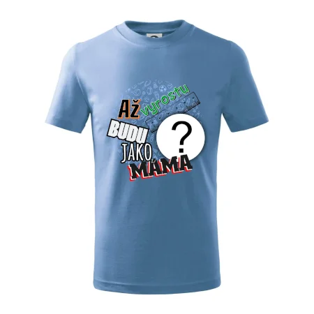 Až vyrostu budu jako máma - vlastní motiv