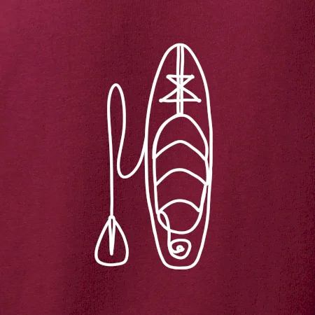 Paddleboard jedním tahem