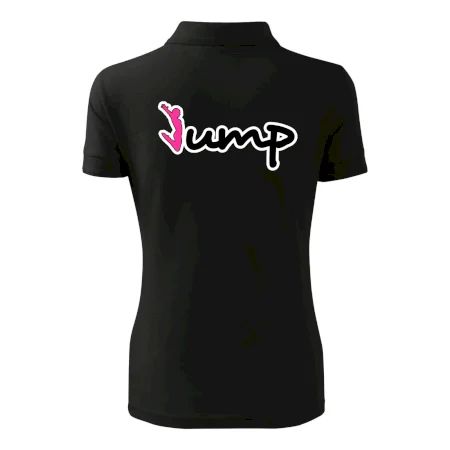 Jump - nápis a panáček