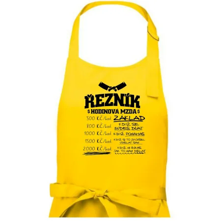 Hodinová mzda řezník