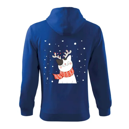 Kočka se sobími rohy