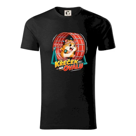 Běžecký křeček na oválu