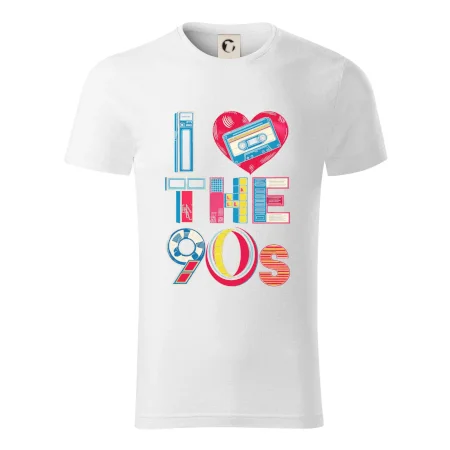 I love 90s - srdce a kazeta