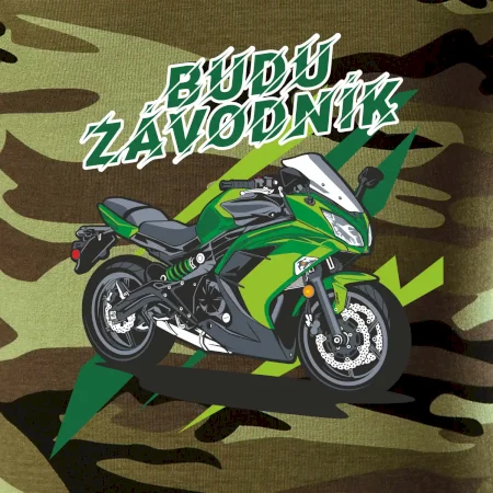 Budu závodník zelená silnice