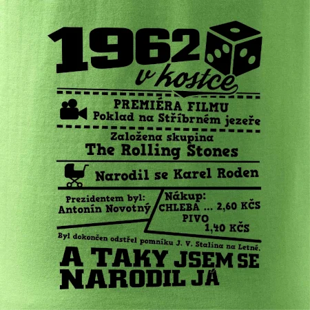 1962 v kostce