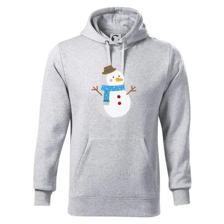 Sněhulák se šálou