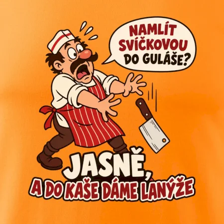 Svíčková do guláše a lanýže do kaše