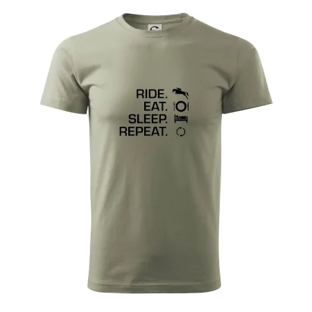 Ride Eat Sleep Repeat koně