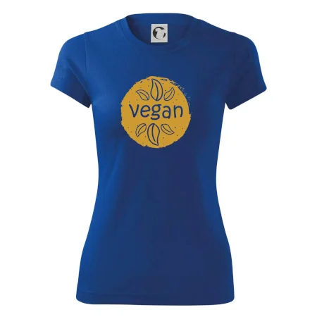 Vegan hnědá kruh