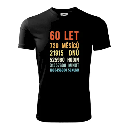 Narozeniny 60 přepočet času