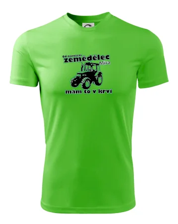 Od narození zemědělec, mám to v krvi
