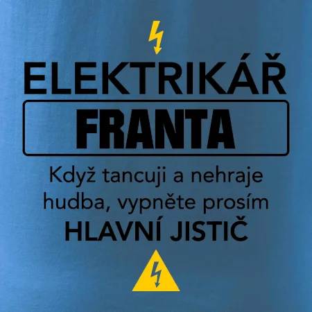 Jméno - Elektrikář - hlavní jistič